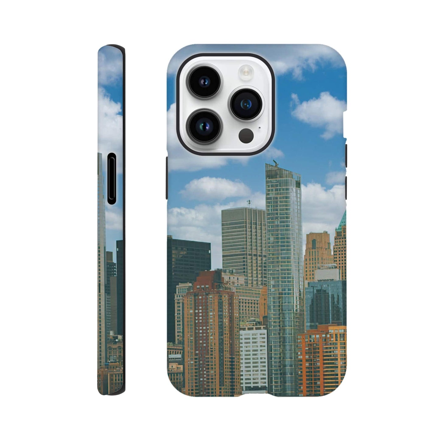 NYC Daytime Cityscape Tough Case for iPhone 13 iPhone 14 Pro iPhone 15 Pro Max Pixio.Co - Pixio.Co
