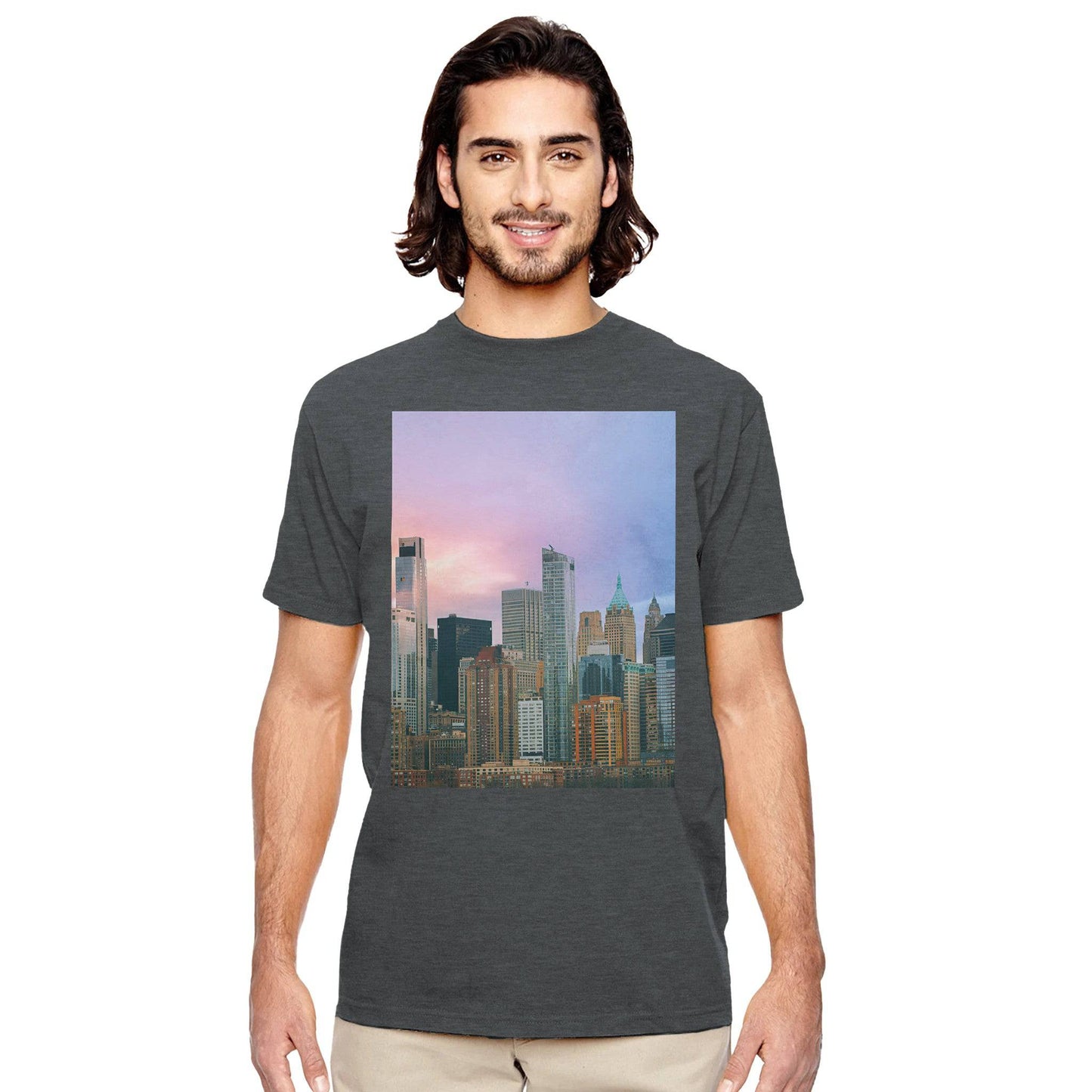 NYC Cotton Candy Men's Tops and Sweaters Boston Massachusetts Organic Clothing Pixio.Co - Pixio.Co
