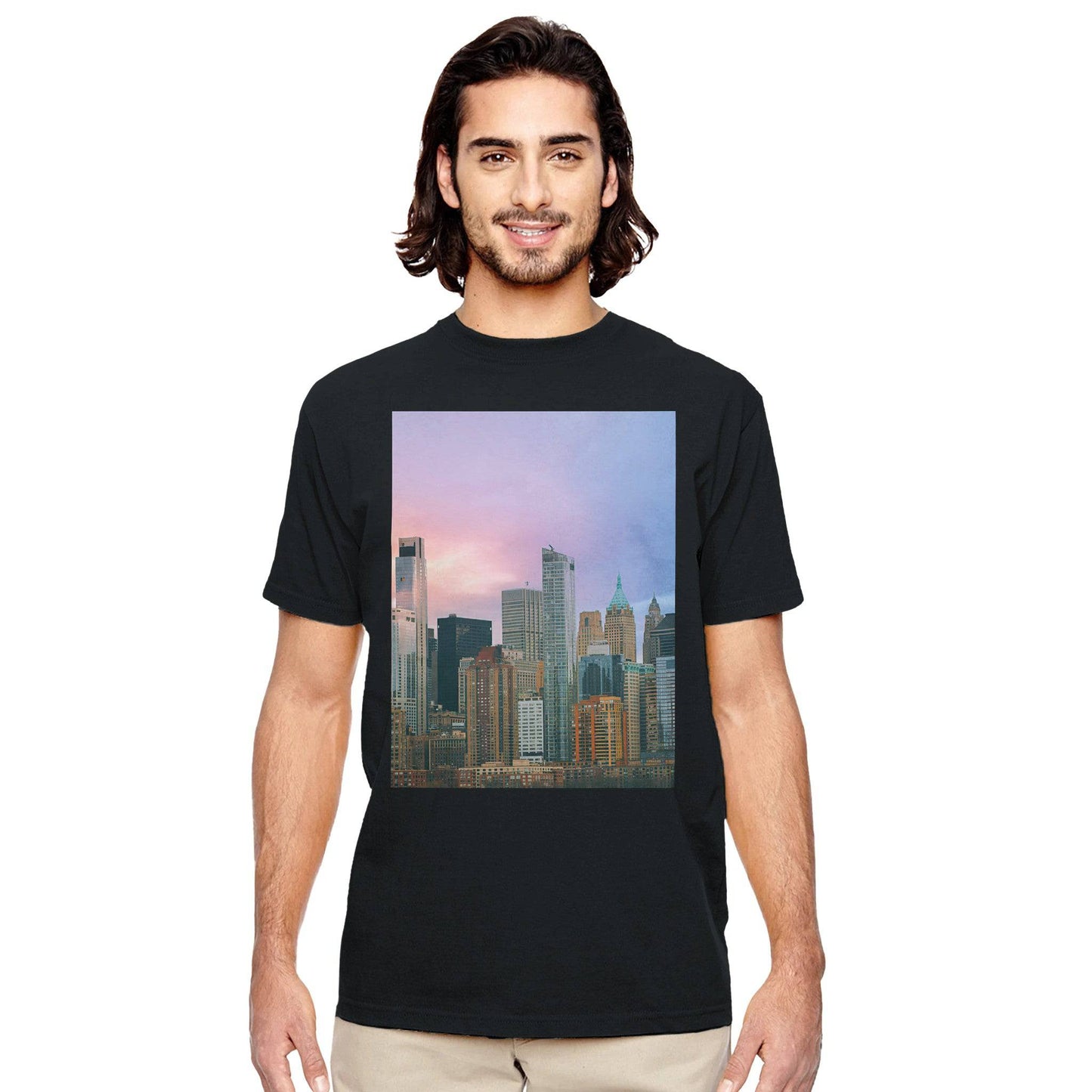 NYC Cotton Candy Men's Tops and Sweaters Boston Massachusetts Organic Clothing Pixio.Co - Pixio.Co