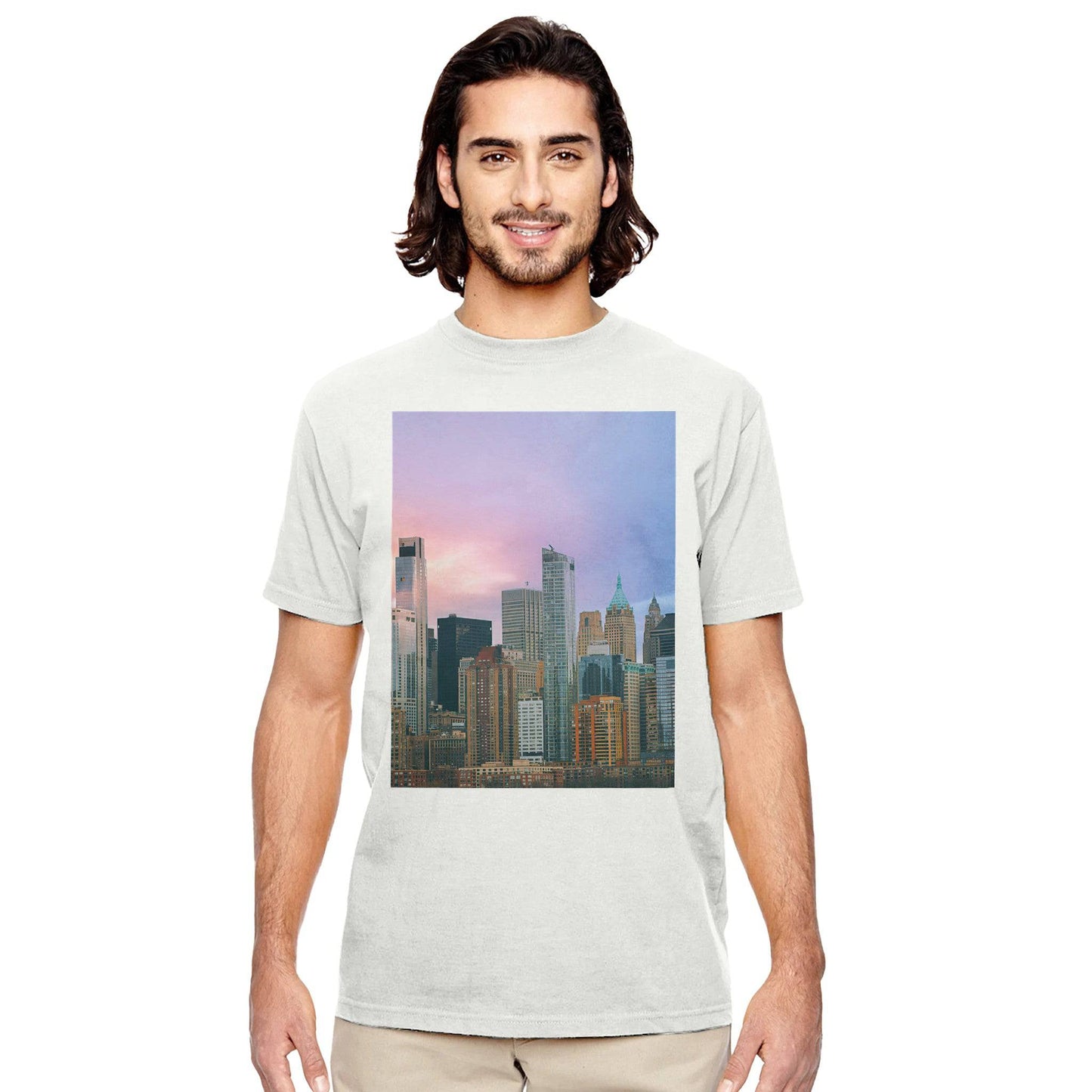 NYC Cotton Candy Men's Tops and Sweaters Boston Massachusetts Organic Clothing Pixio.Co - Pixio.Co