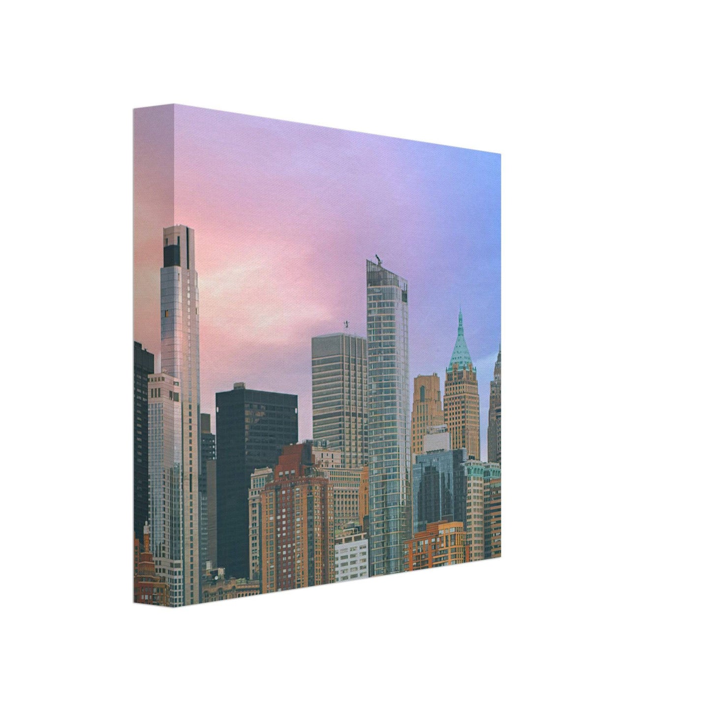 NYC Cotton Candy Canvas Wall Art Home Business Commercial Decor Pixio.Co - Pixio.Co