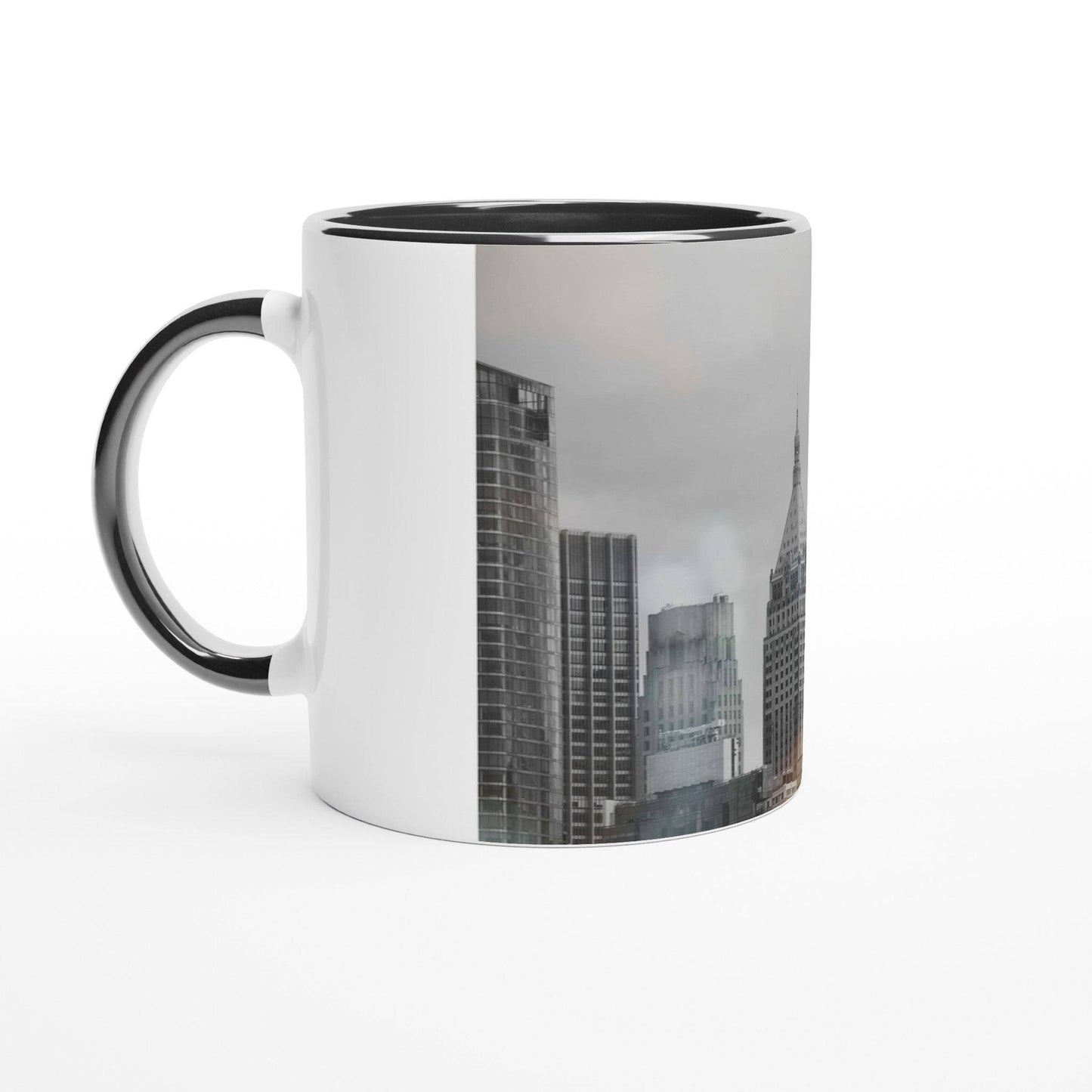 NYC Classic Black and White Coffee Mugs Art Home Restaurant Office Pixio.Co - Pixio.Co