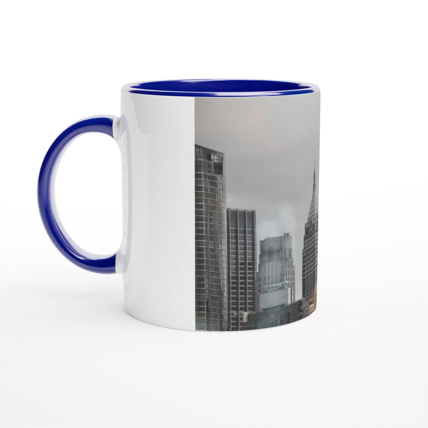 NYC Classic Black and White Coffee Mugs Art Home Restaurant Office Pixio.Co - Pixio.Co