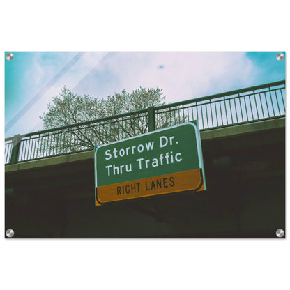 Boston Storrow Drive Wall  Massachusetts Art Home Office Commercial Decor Pixio.Co