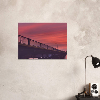 Charles River Cambridge Massachusetts Relaxing Sunset Wall Art Home Office Commercial Decor Pixio.Co