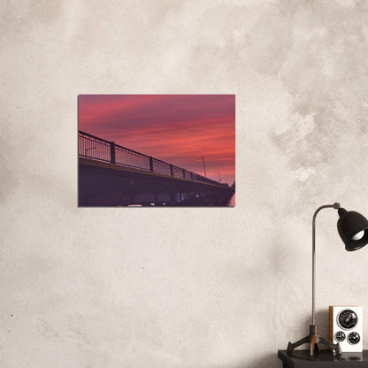 Charles River Cambridge Massachusetts Relaxing Sunset Wall Art Home Office Commercial Decor Pixio.Co