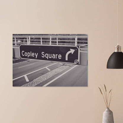 Copley Square Boston Wall Art Massachusetts Back Bay Home Office Business Commercial Decor