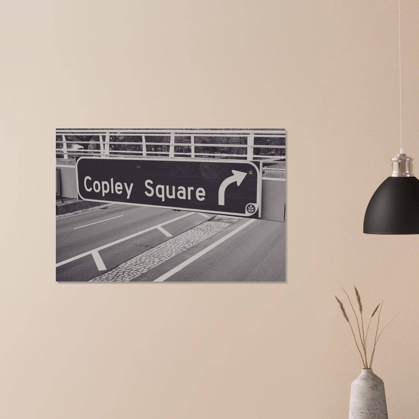 Copley Square Boston Wall Art Massachusetts Back Bay Home Office Business Commercial Decor