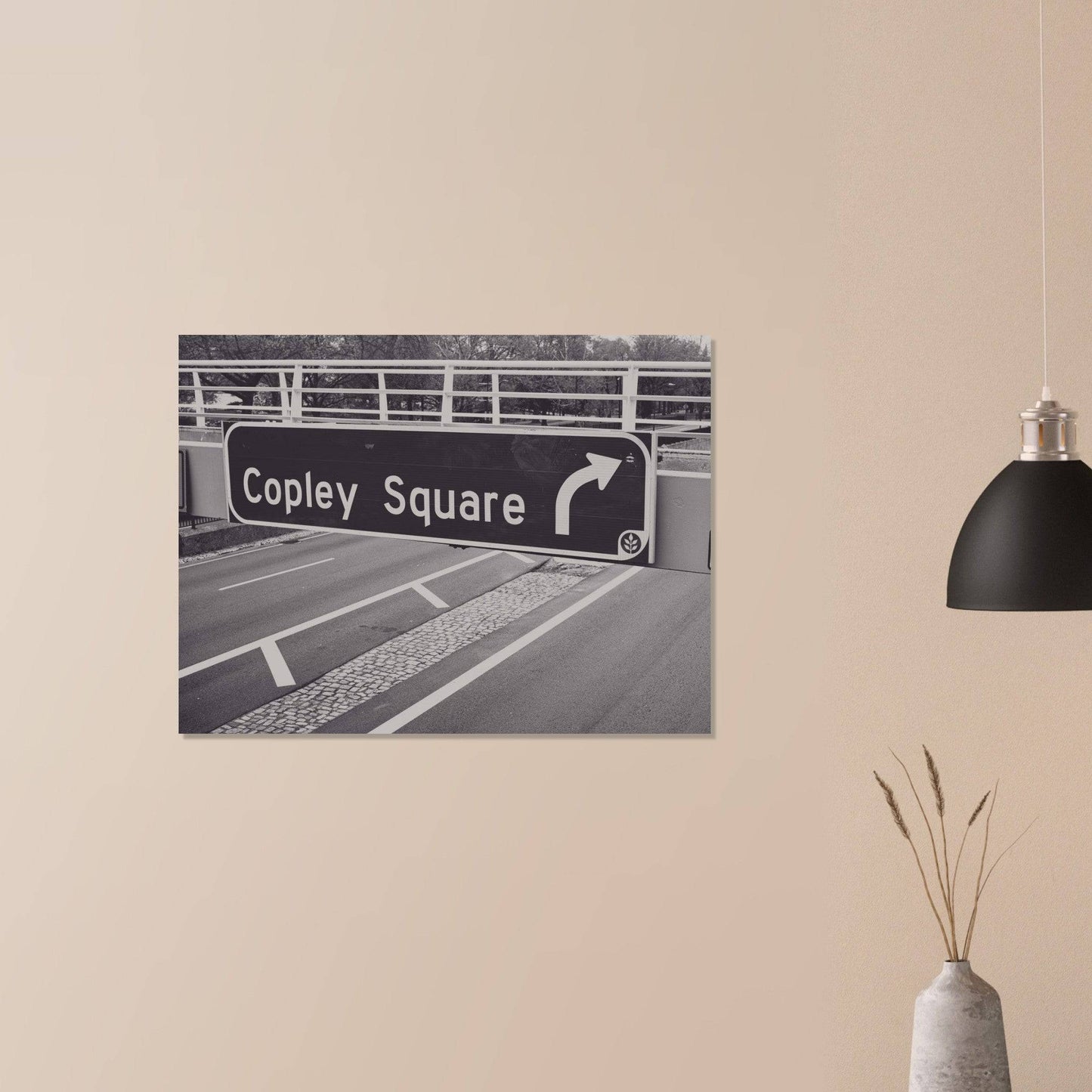 Copley Square Boston Wall Art Massachusetts Back Bay Home Office Business Commercial Decor