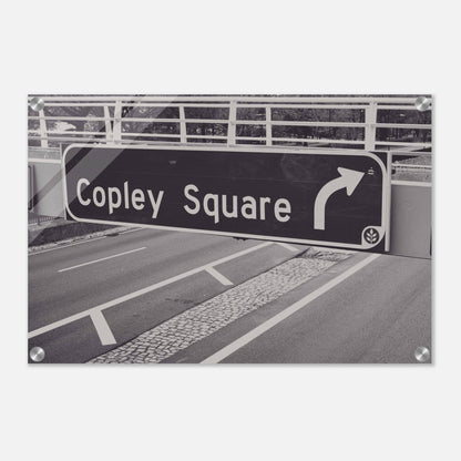 Copley Square Boston Wall Art Massachusetts Back Bay Home Office Business Commercial Decor