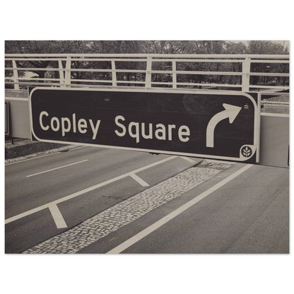 Copley Square Boston Wall Art Massachusetts Back Bay Home Office Business Commercial Decor