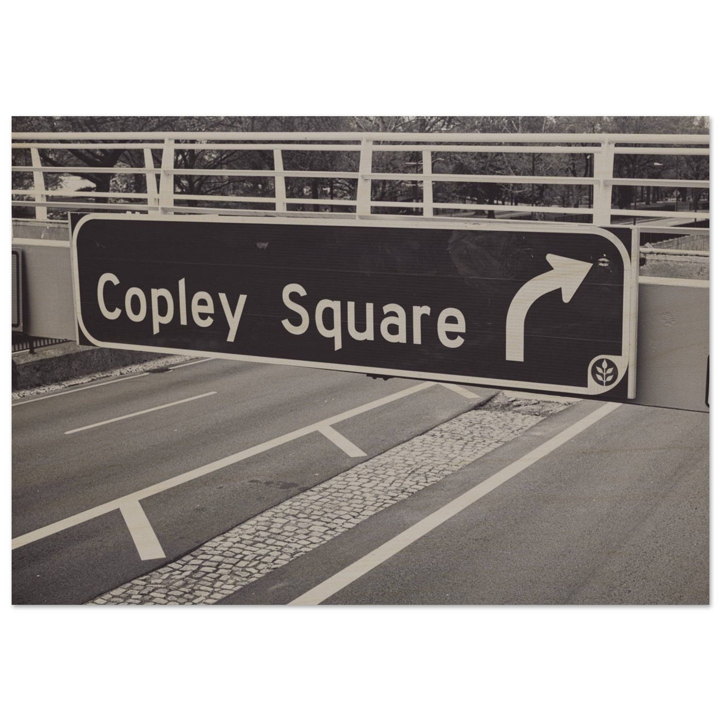 Copley Square Boston Wall Art Massachusetts Back Bay Home Office Business Commercial Decor