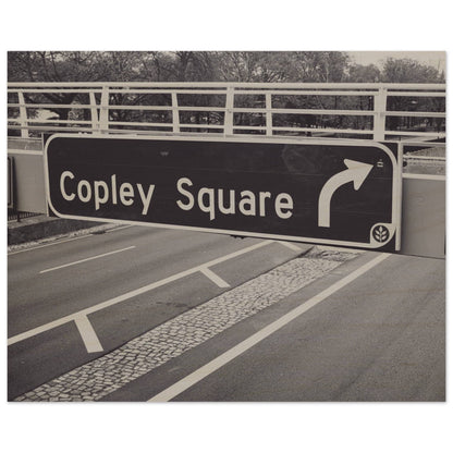 Copley Square Boston Wall Art Massachusetts Back Bay Home Office Business Commercial Decor