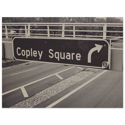 Copley Square Boston Wall Art Massachusetts Back Bay Home Office Business Commercial Decor