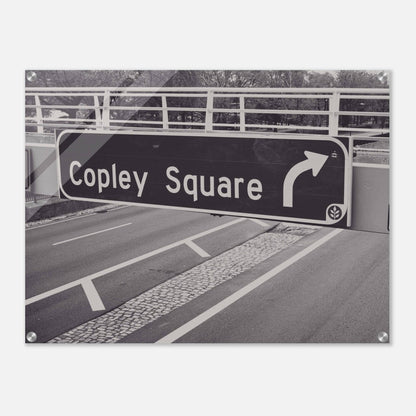 Copley Square Boston Wall Art Massachusetts Back Bay Home Office Business Commercial Decor