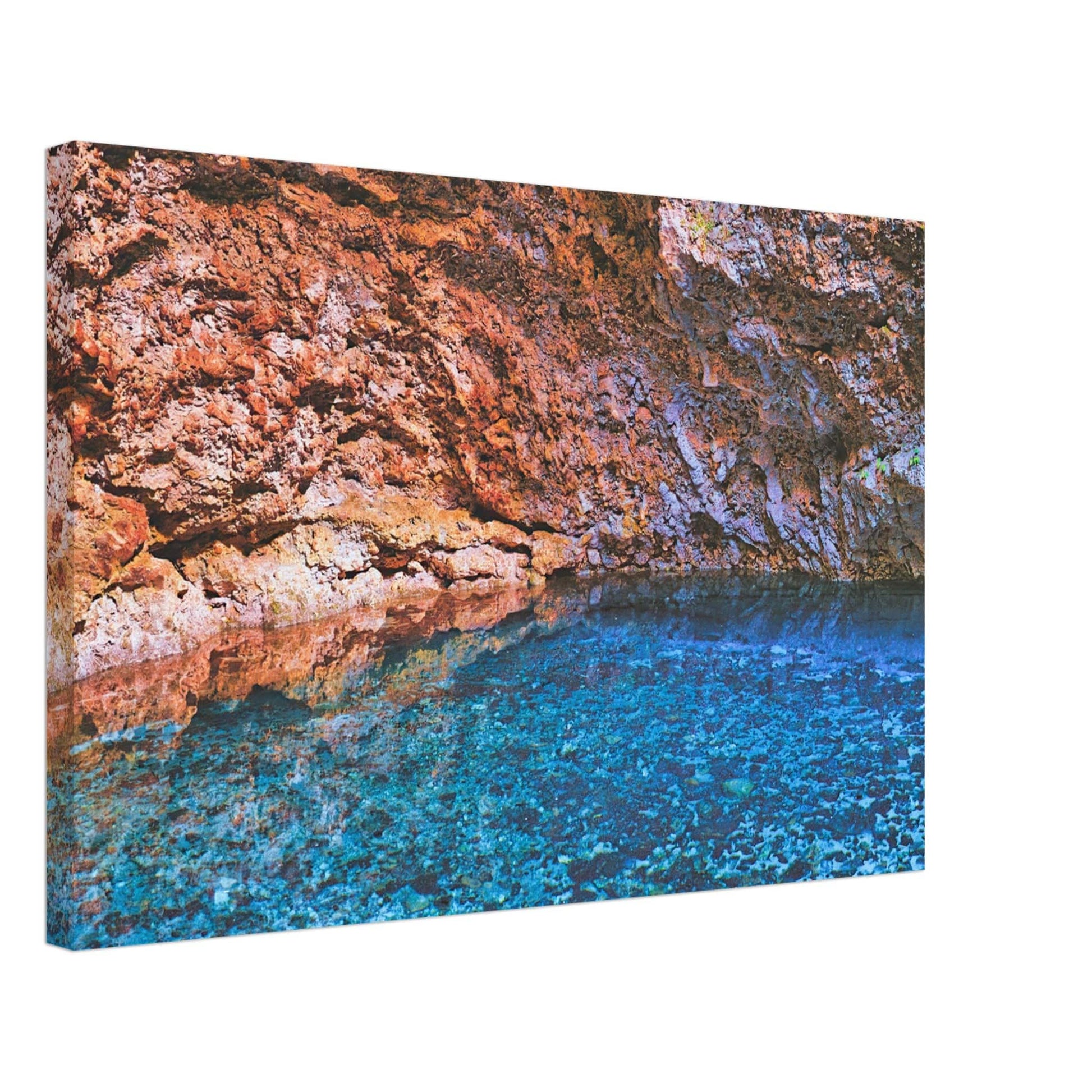 Three Eyes Cave Canvas Wall Art Home Business Commercial Decor Pixio.Co - Pixio.Co