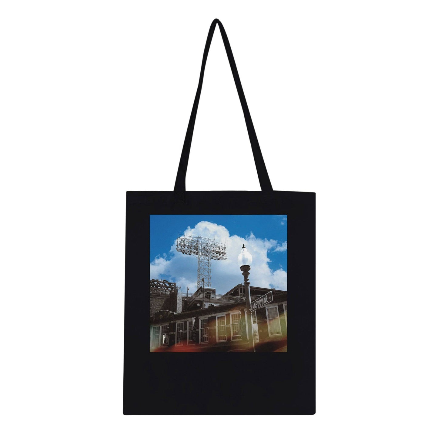 Landsdowne Blue Sky Classic Tote Bag Boston Massachusetts Art Fenway Eco Pixio.Co