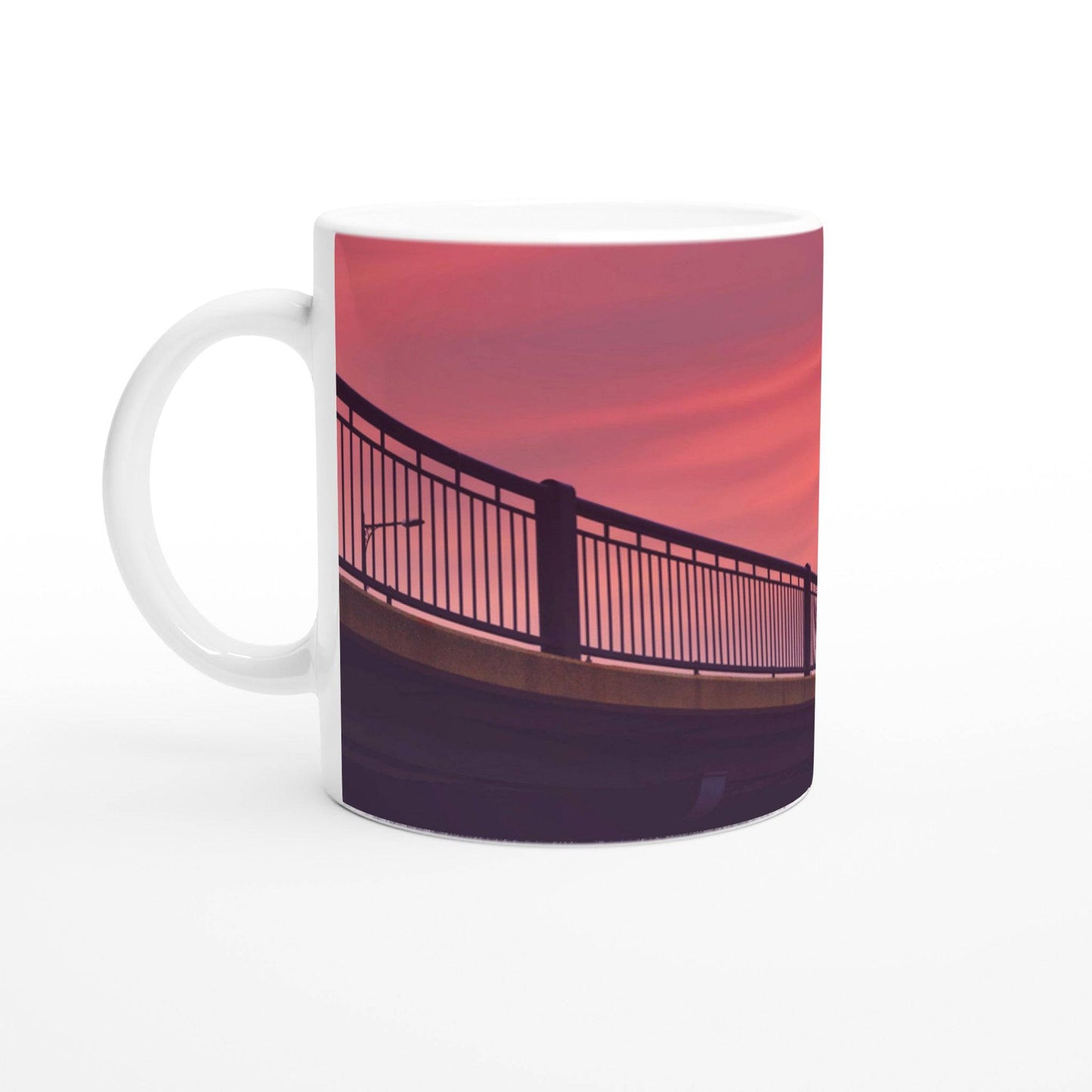 Charles River Cambridge Massachusetts Relaxing Sunset Mug Home Office Pixio.Co