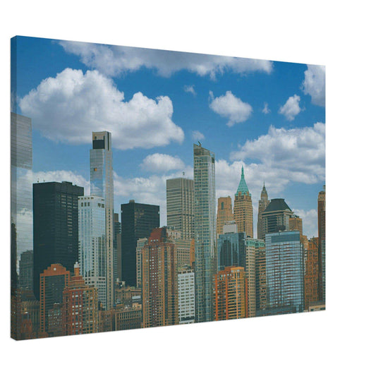 NYC Daytime Cityscape Canvas New York City Wall Art Home Office Business Commercial Decor Pixio.Co - Pixio.Co