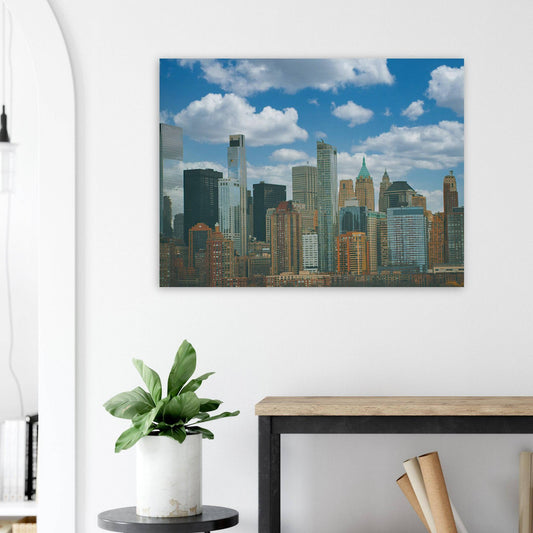 NYC Daytime Cityscape Museum Quality Matte Paper Poster New York City Wall Art Home Office Business Commercial Decor Pixio.Co - Pixio.Co