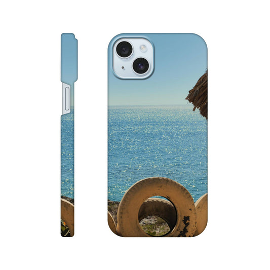 Tropical Beach Carribean Slim Phone Case for iPhone 13 iPhone 14 iPhone 15 Plus - Pixio.Co