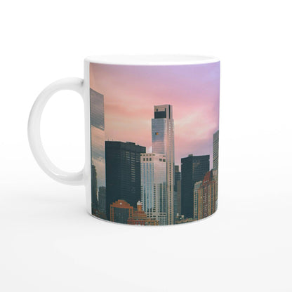 NYC Cotton Candy 11oz Ceramic Coffee Mug Home Office Pixio.Co