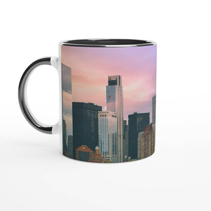 NYC Cotton Candy 11oz Ceramic Coffee Mug Home Office Pixio.Co